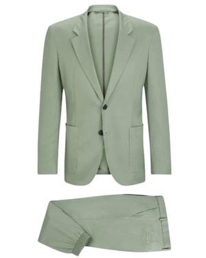 HUGO Single-Breasted Suit - Groen