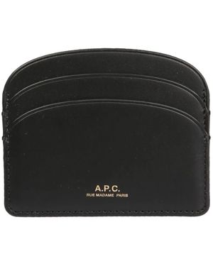 A.P.C. Wallets & Cardholders - Black