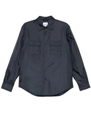 Aspesi Leichte Utility Hemdjacke - Blau