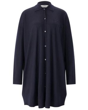 SMINFINITY Kleedjes ,Blauw ,Wol Merino Cardigan