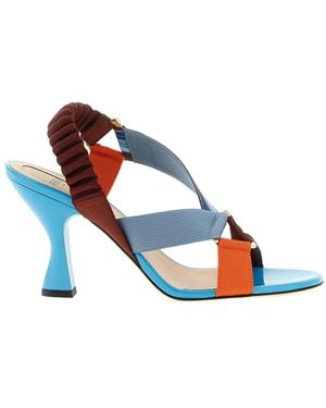 Fendi Colibrì Sandaal - Blauw