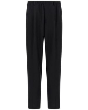 Cellar Door Slim-Fit Trousers - Black
