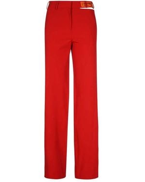 Heron Preston Straight Trousers - Rojo