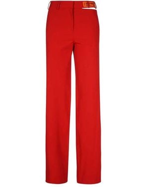 Heron Preston Straight Trousers - Rosso