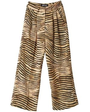 Just Cavalli Wide Trousers - Natural