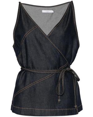 IRO Sleeveless Tops - Blue