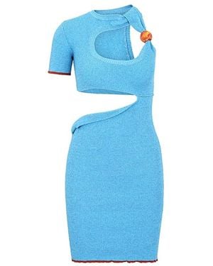 Jacquemus Knitted Dresses - Blue