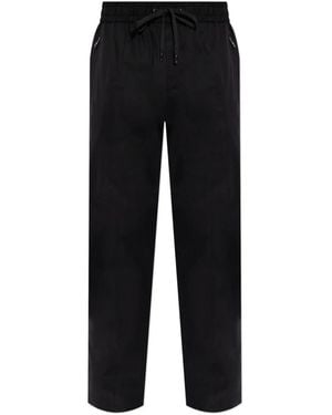 Dolce & Gabbana Straight Trousers - Nero