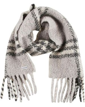 Burberry Winter Scarves - Grey