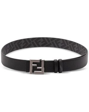 Fendi Gürtel Revolution Bombe Vit.Cher/Pu - Schwarz