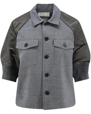 Sacai Shirts - Gris