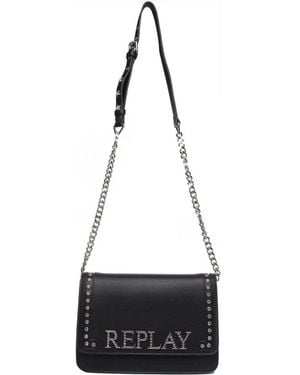 Replay Cross Body Bags - Black