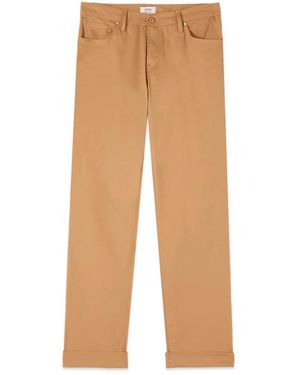 Oltre Straight Trousers - Neutro