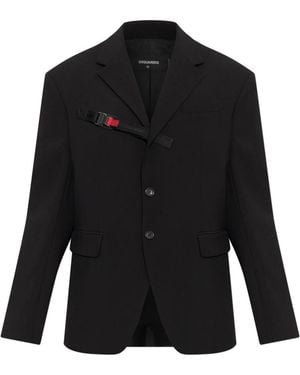 DSquared² Après Ski Technical Blazer - Zwart