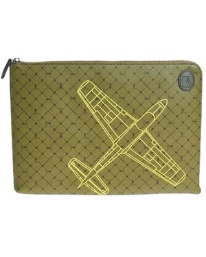 Trussardi Elegante moderna pochette - Verde