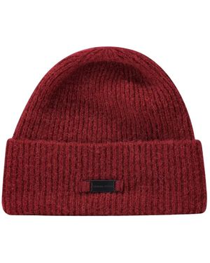 Canada Goose Accessoires ,Rood ,Wol Alpaca Muts
