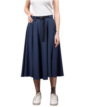 DUNO Midi Skirts - Blue