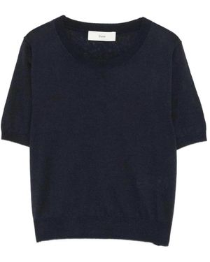 DUNST Round-Neck Knitwear - Bleu