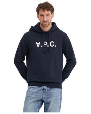 A.P.C. Hoodie Standard Grand Vpc - Blauw