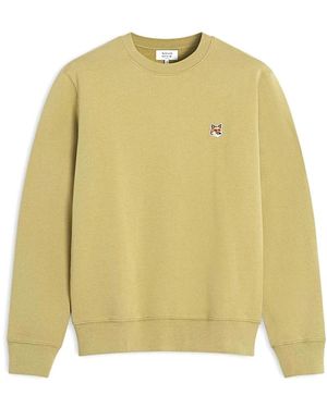 Maison Kitsuné Round-Neck Knitwear - Giallo