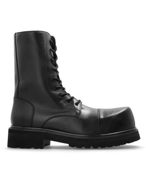 Vetements Lace-Up Boots - Black