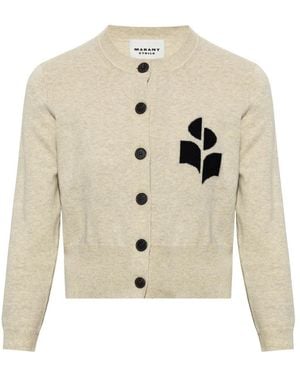 Isabel Marant Truien & Vesten ,Katoen Newton Cardigan - Wit