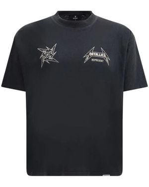 Represent Metallica 40 Jahre Jubiläums T-Shirt - Schwarz
