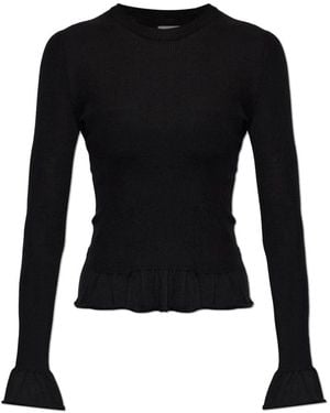 Jil Sander Round-Neck Knitwear - Nero