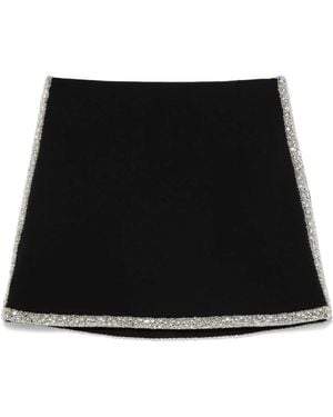 Alice + Olivia Riley Mini-Rok - Zwart