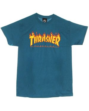 Thrasher T-Shirts - Blue