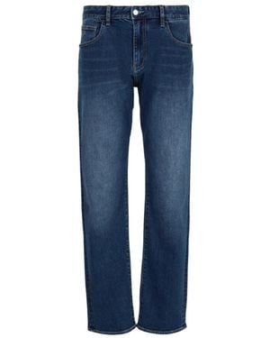 ARMANI EXCHANGE Straight Fit Jeans - Blue
