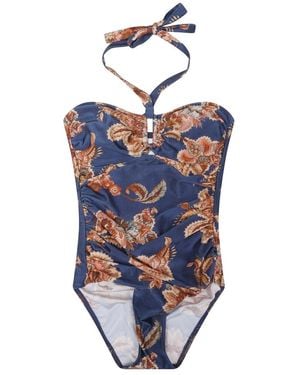 Zimmermann Badmode ,Veelkleurig ,Phone Accessories - Blauw