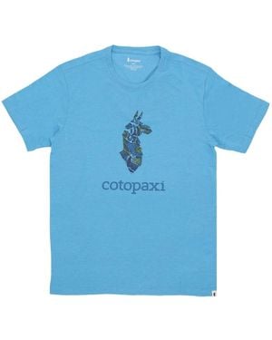 COTOPAXI T-Shirts - Blauw