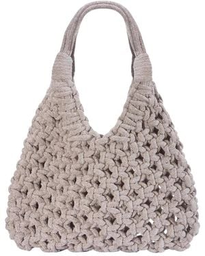 HIBOURAMA Handbags - Grey