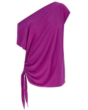 Goldbergh Overhemden ,Paars ,Satijn Zaira Minidress