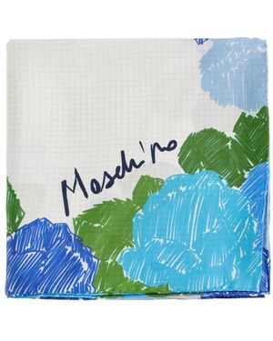 Moschino Silky Scarves - Azul