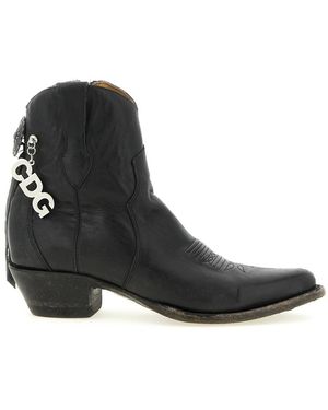 Comme des Garçons Cowboy Boots - Negro