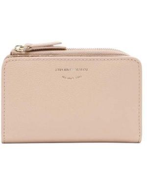 Emporio Armani Wallets & Cardholders - Natural