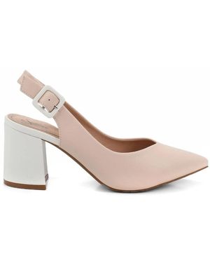 KEDDO Elegante, Teilweise Offene Pumps - Pink