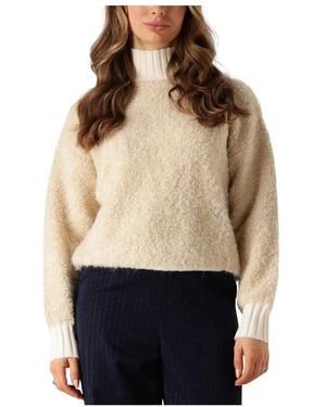 Nukus Essy Pullover Sandfarbener Pullover - Natur