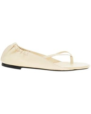 Jacquemus Flat Sandals - Natural