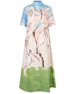 Stine Goya Midi Dresses - Green