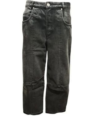 Isabel Marant Cropped Jeans - Grey