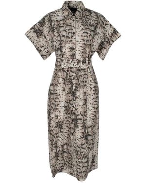 Pinko Shirt Dresses - Grey