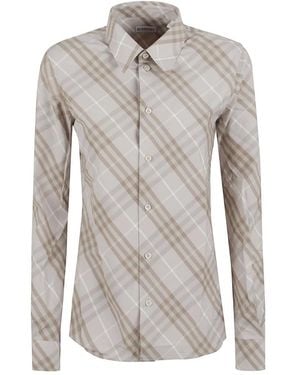 Burberry Shirts - Grigio