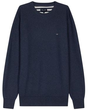 Eden Park Round-Neck Knitwear - Blue