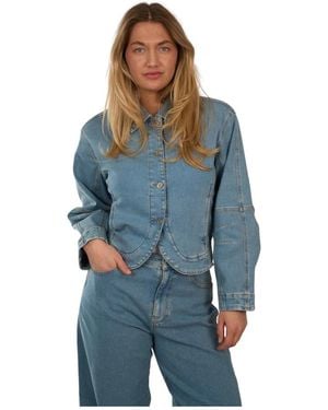 EST'SEVEN Alloon Jacket - Blau