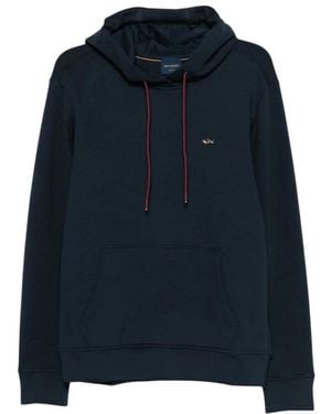 Paul & Shark Pullover Hoodie - Blauw