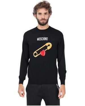 Sweats et pull overs Moschino pour homme Reductions en ligne jusqu a 40 Lyst