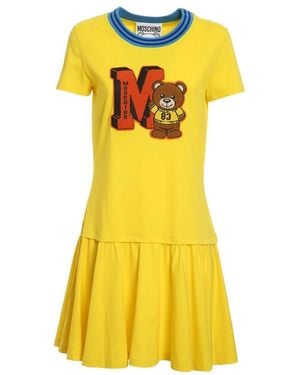 Moschino Short Dresses - Yellow